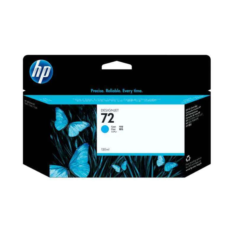HP 72 130ml Cyan DesignJet Ink Cartridge, C9371A