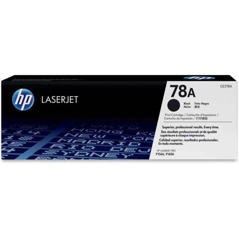 HP 78A Black Toner Cartridge, CE278A
