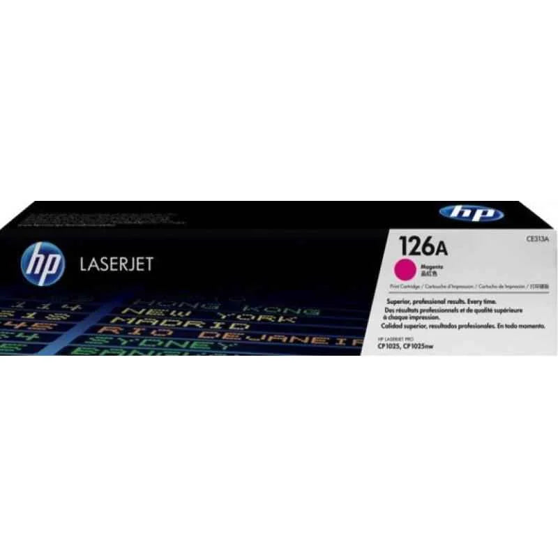 HP 126A Magenta LaserJet Toner Cartridge, CE313A