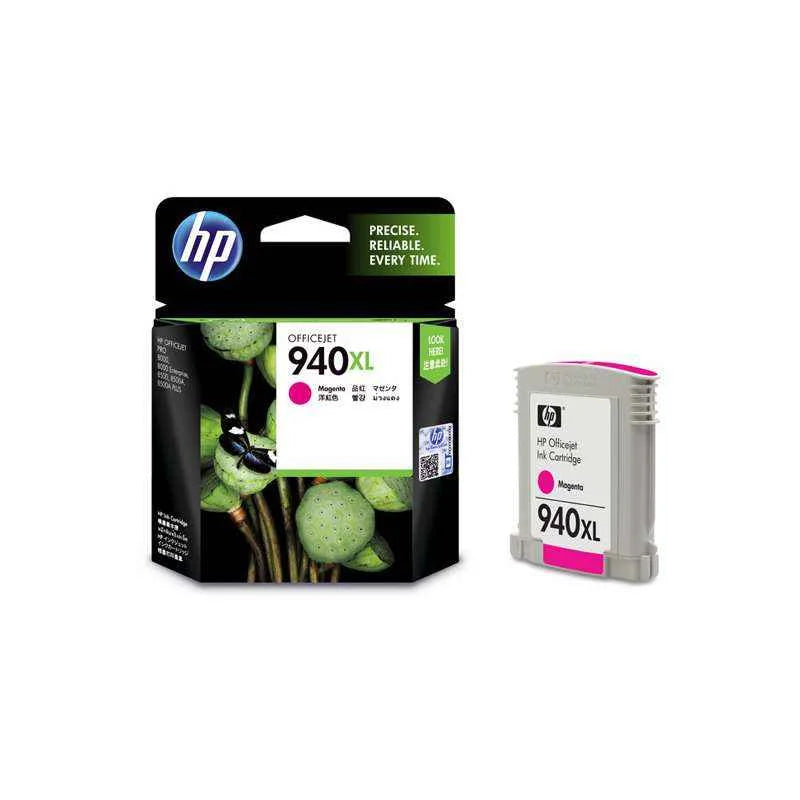 HP 940XL Magenta Ink Cartridge, C4908AA