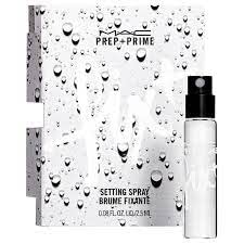 METREY Mac Prep + Prime Fix+ Makeup Setting Spray Travel Sizes Mini .08Oz/2.5Ml