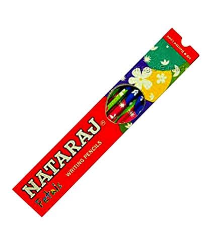 Natraj Petals Writing Pencils Pack Of 50 + 5 Sharpner + 5 Eraser