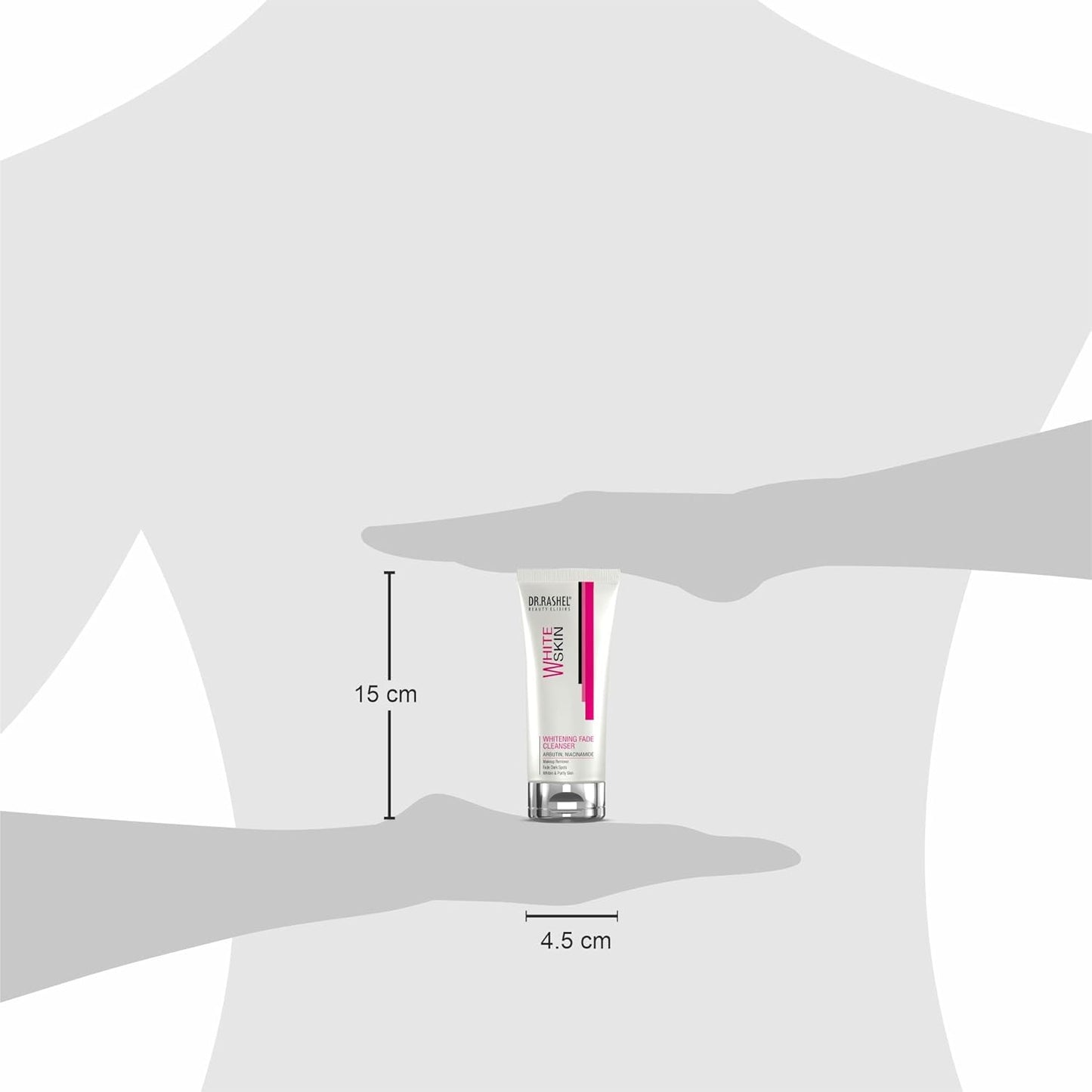 DR.RASHEL WHITE SKIN FACIAL CLEANSER CONTAINS ARBUTIN, NIACINAMIDE SULPHATE FREE (80 ml)