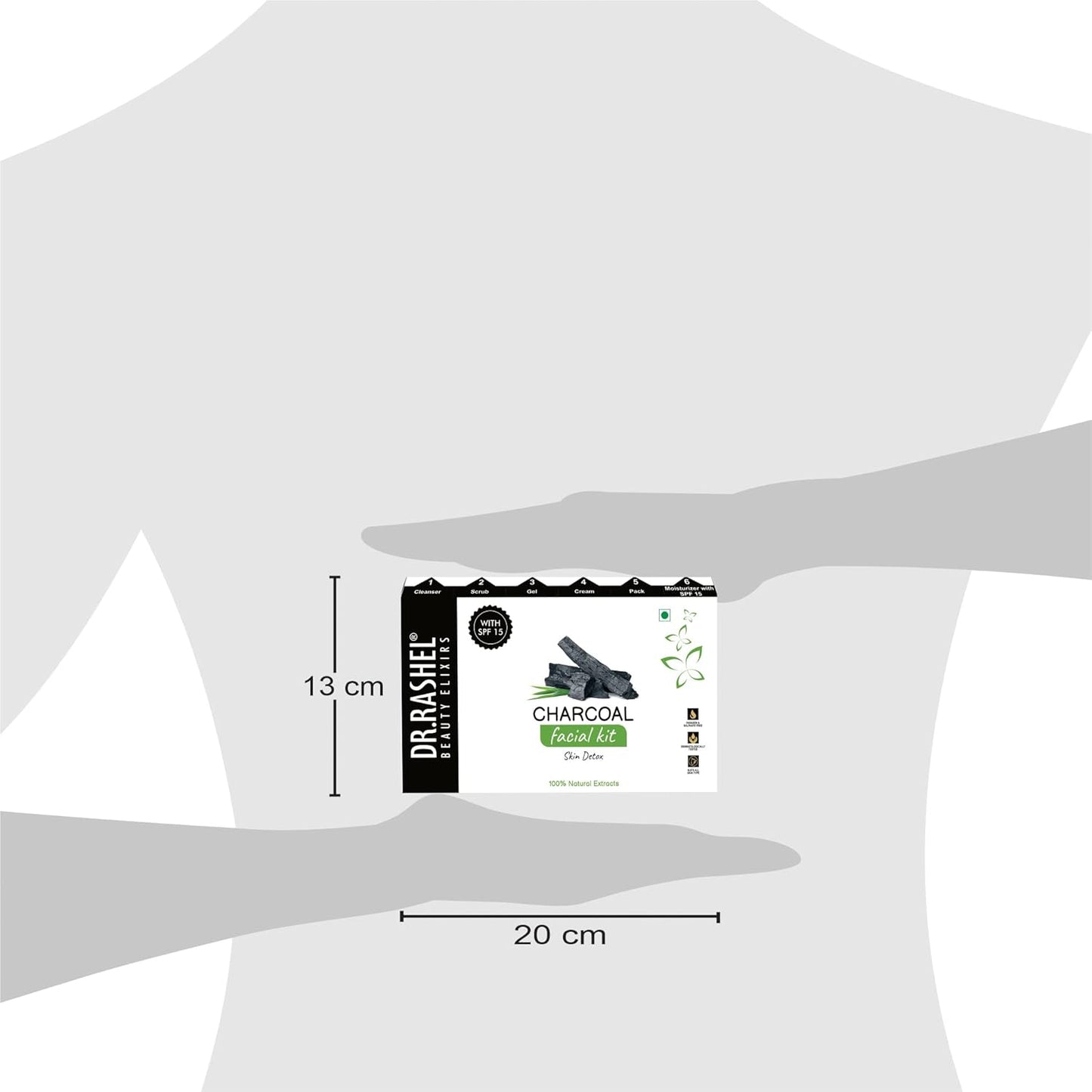 DR.RASHEL Charcoal Facial Face Kit