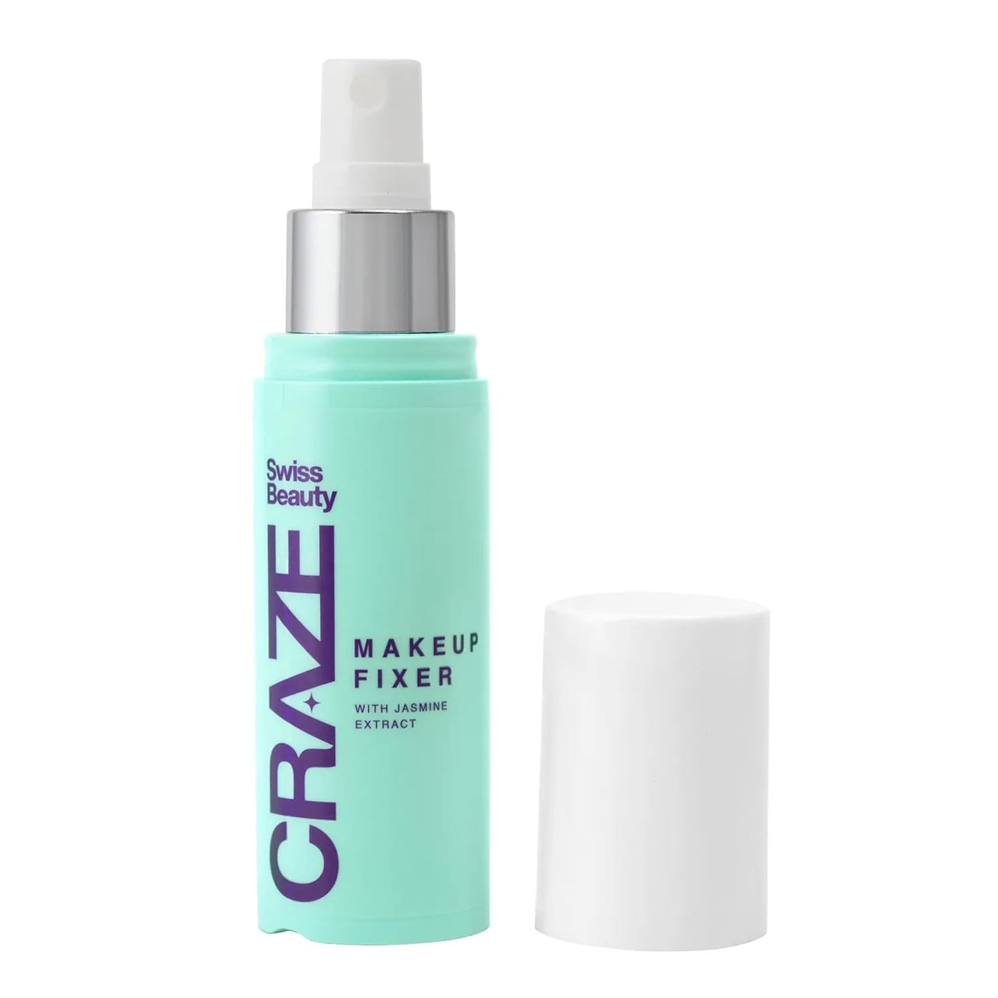 Swiss Beauty CRAZE 2-in-1 Sweatproof Hydrating Mist + Makeup Setting Spray | With Niacinamide and Vitamin E | For Long lasting and sweat-proof Makeup | 50ml