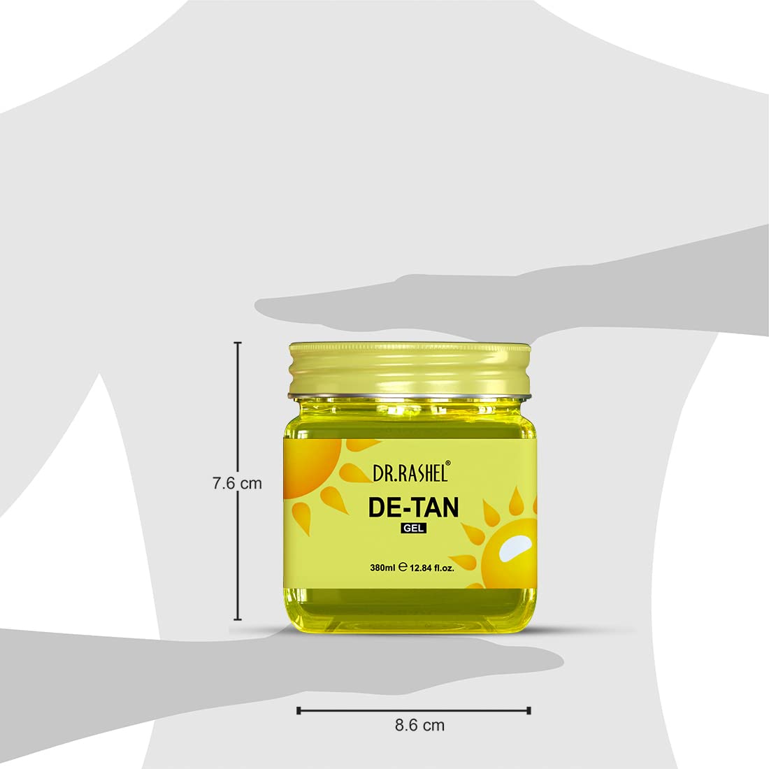 DR.RASHEL De-Tan Gel For Face & Body For Normal Skin (380 Ml)