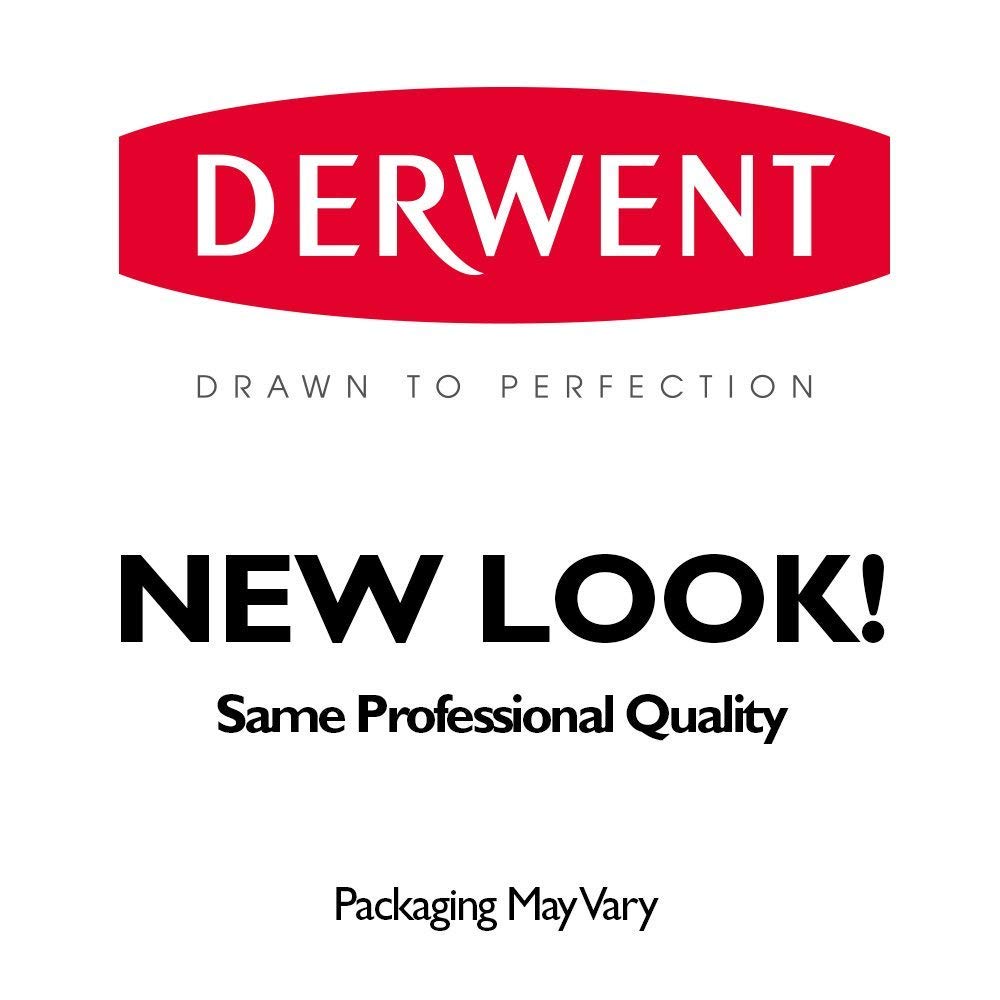 Derwent Graphic Full Set of Graphite Drawing Pencils, Drawing & Writing, Ideal For Sketching, Professional Quality - 34202 (Set of 24, 9B-9H)