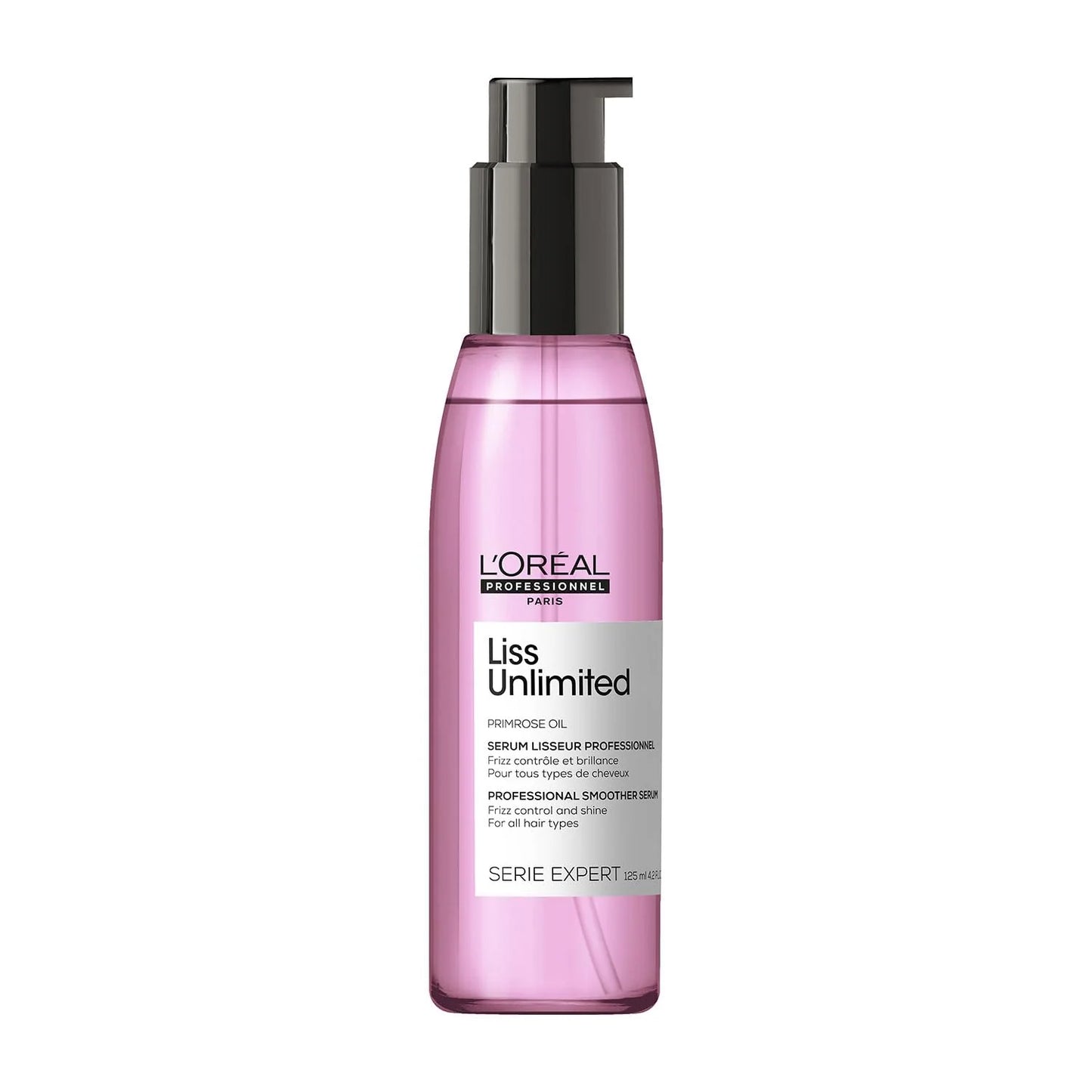 L'Oreal Professionnel Liss Unlimited Primrose Oil 125ml (Leave-In Serum) For Frizz Control