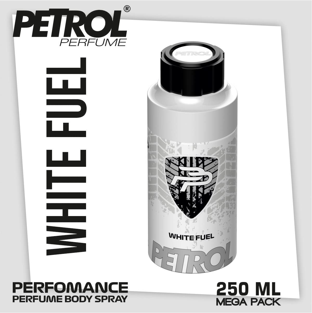 Petrol Perfume White Fule Deodorant Long Lasting Fragrance Body Spray for Men 250ml