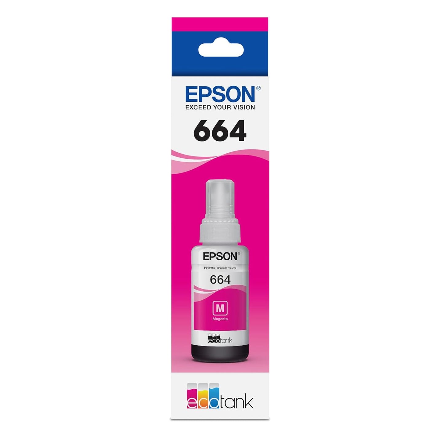 Epson T664320 EcoTank Magenta Ink Bottle