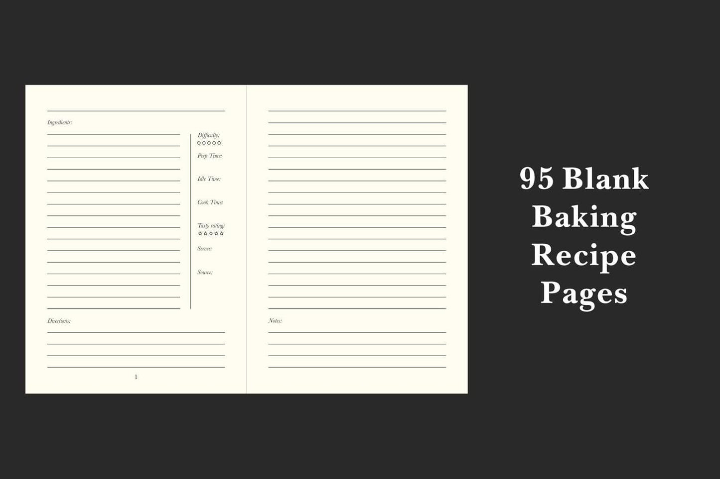 MatrikaS Baking Journal - A5 - B (MatrikaS Baking Journal Inspires The Baker in You, to be Creative in The Kitchen & Record Your Experiments with Recipes!)