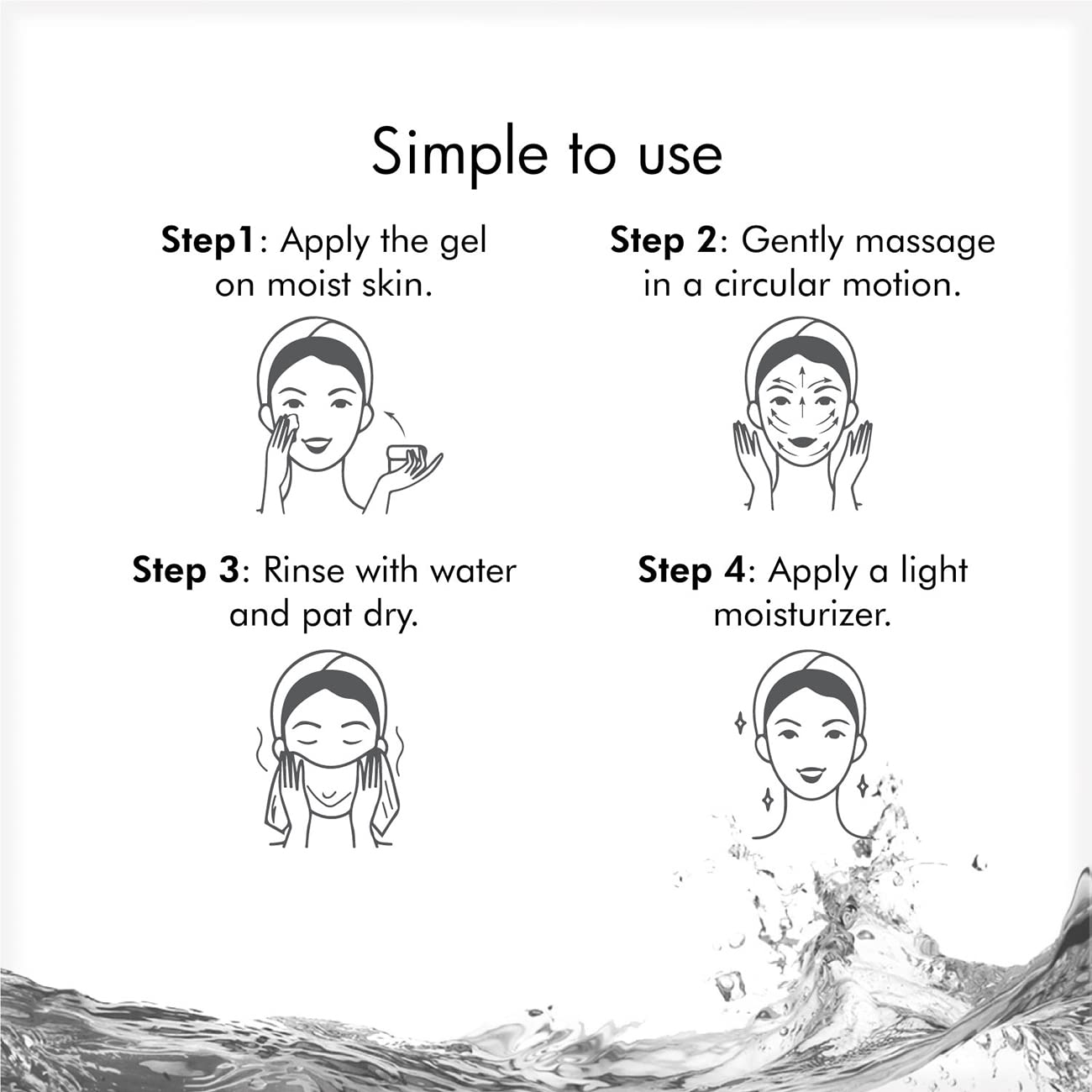 DR.RASHEL Moringa Nourishing & Hydrating Face Gel For Men & Women With Glycerin Extracts (380 Ml) | Hydrating & Moisturizer Gel | Unclogs Pores & soothnes Skin Tone Non-Sticky Facil Gel