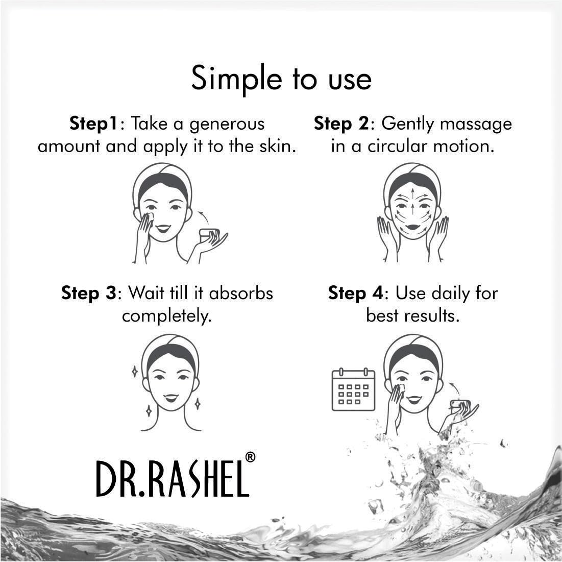 DR.RASHEL Argan Cream For Men & Women With Goodness of Argan oil & Vitamin E (380 Ml) | Hydrating & Moisturizing Facial Cream |soothing & Cleansing Facial Cream For All Skin Types
