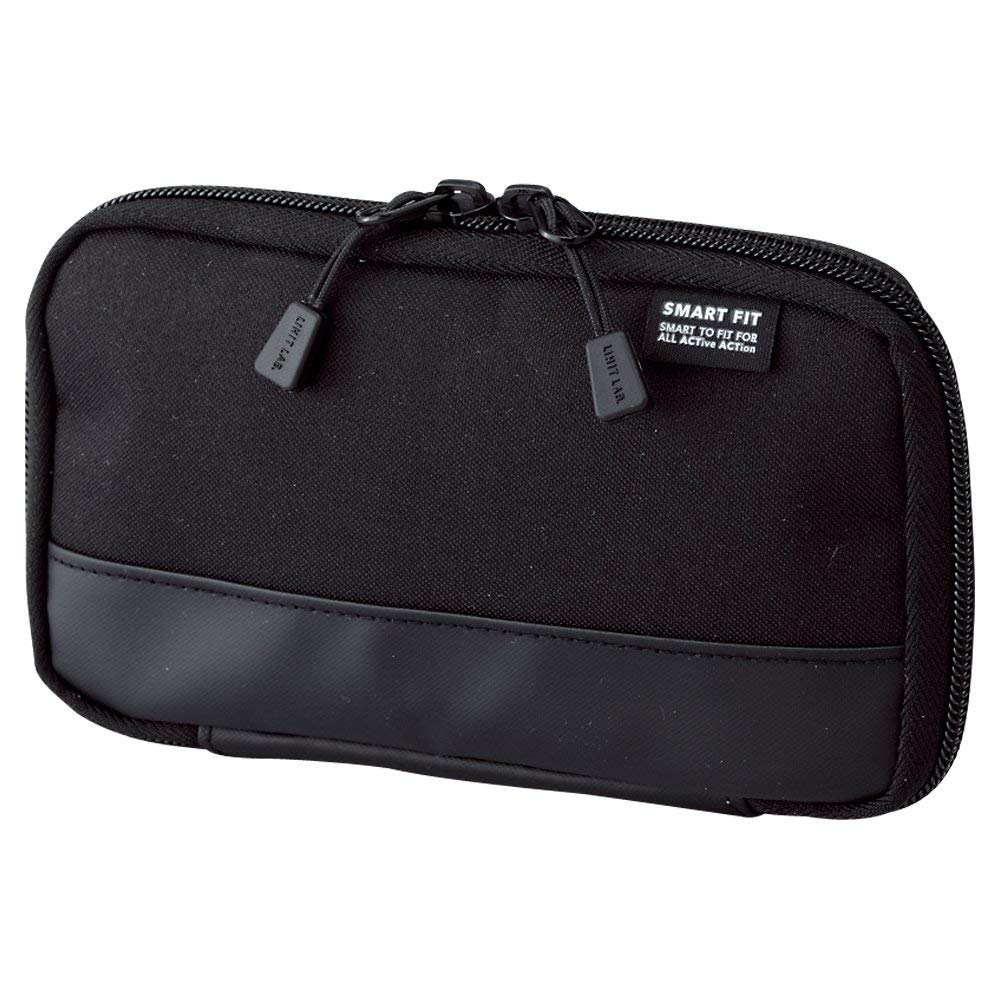 MEDICINEKING Perfect Pouch for Keeping Your pens, Pencils, and Small Accessories neatly Arranged Pack of 1 (Black)