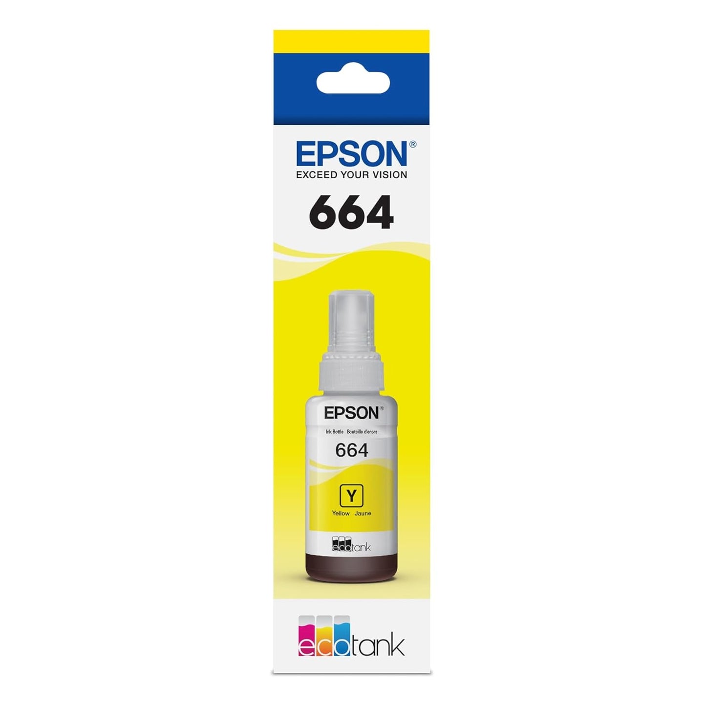 Epson T664420 EcoTank Yellow Ink Bottle