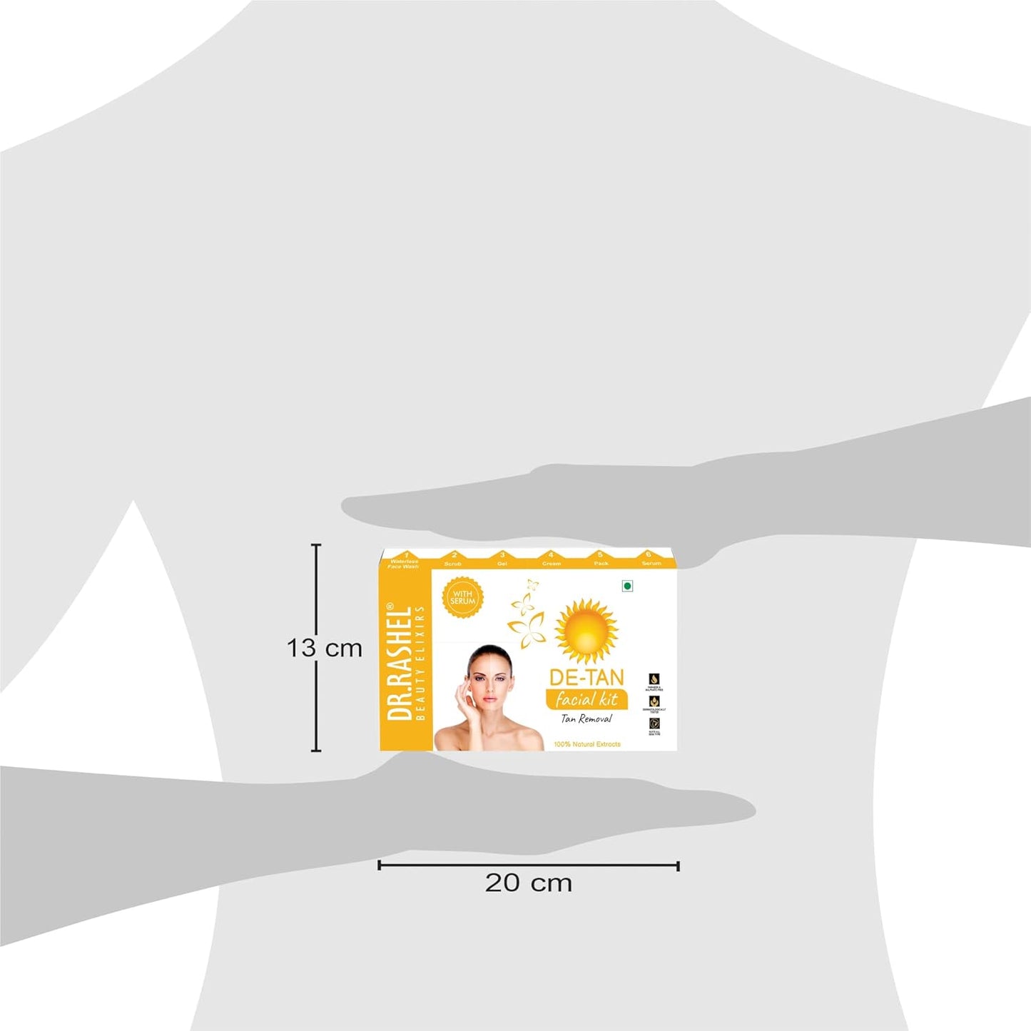 DR.RASHEL De - Tan Facial Facial Face Kit