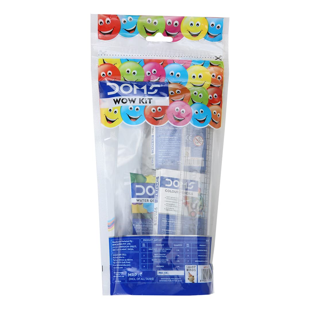 DOMS Gifting Range for Kids Wow Kit x 10 Set, Multicolour (DM7902P10)