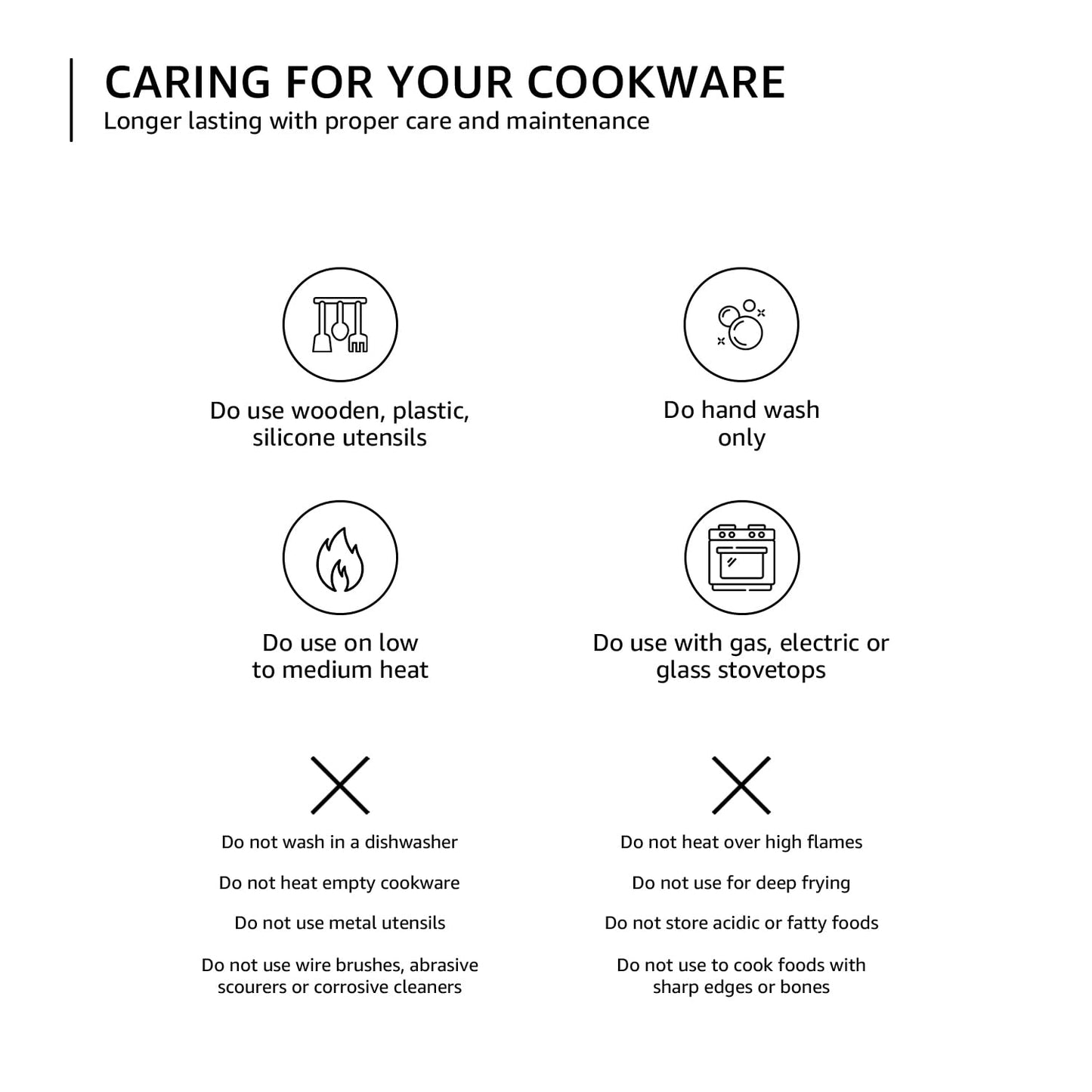 Solimo Aluminium 6 Piece Non-Stick Cookware Set with Detachable Handle| Granite Finish | Induction Base | Pfoa Free | HTR Exterior Coating | Black