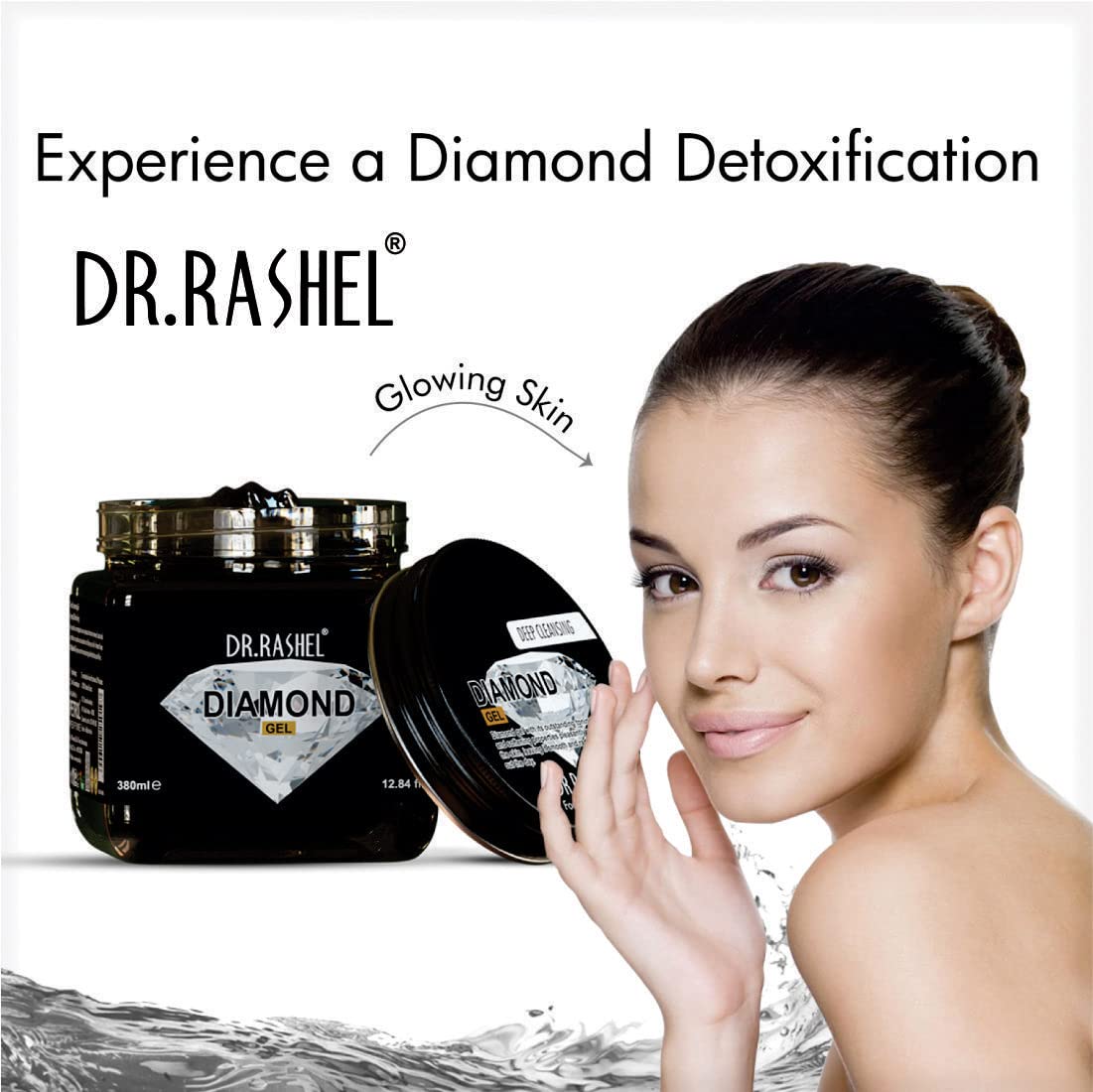 DR.RASHEL Diamond Gel For Face & Body For Normal Skin (380 Ml)
