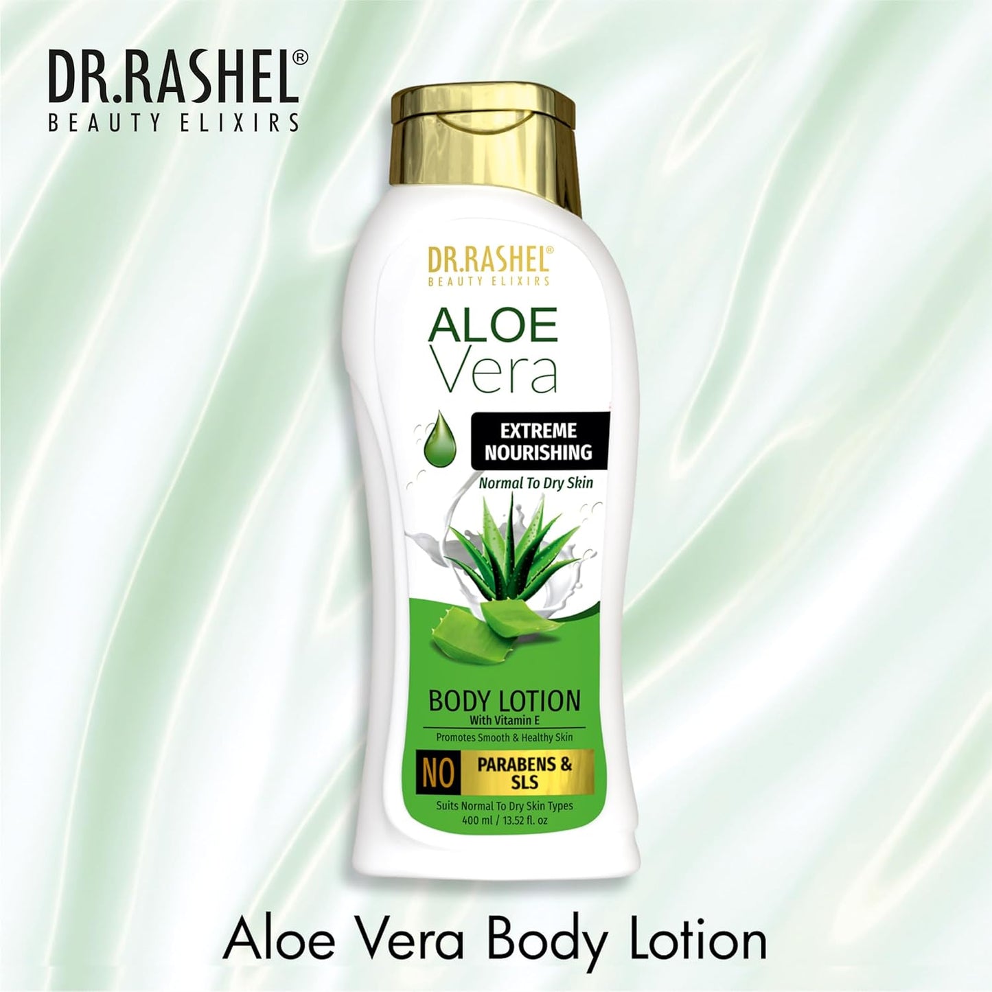 DR.RASHEL Aloe Vera Body Lotion For Men & Women (400 ML)