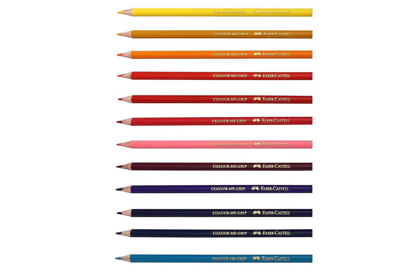 Faber-Castell Triangular Colour Pencils - Pack of 1 (Assorted)