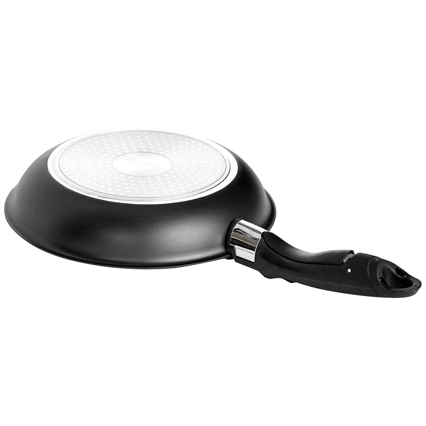 Cookware Set with Lids and Removable Handle -10 Piece (Without Induction Base)