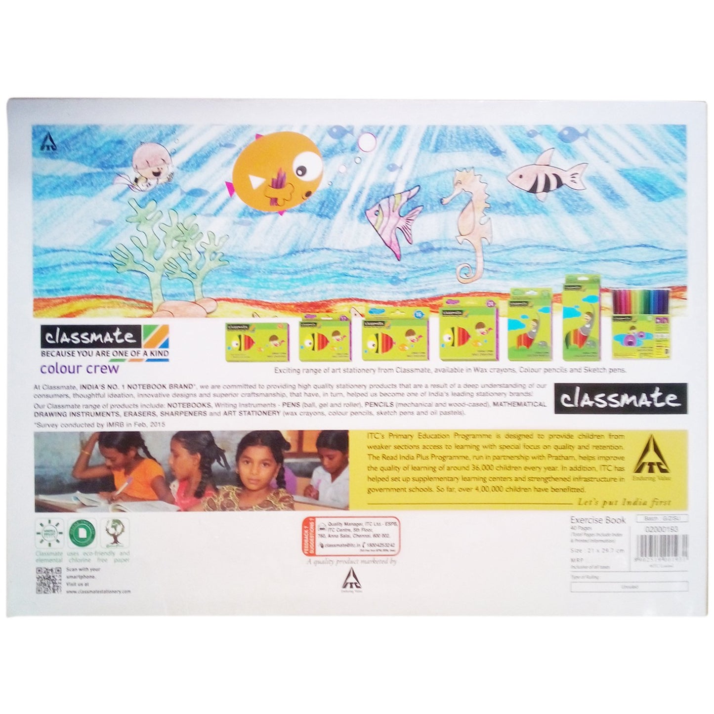 Classmate ITC Soft Drawing Book - 297 x 210, 40 Pages