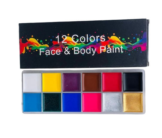 Face & Body Paint | 12 Colors set