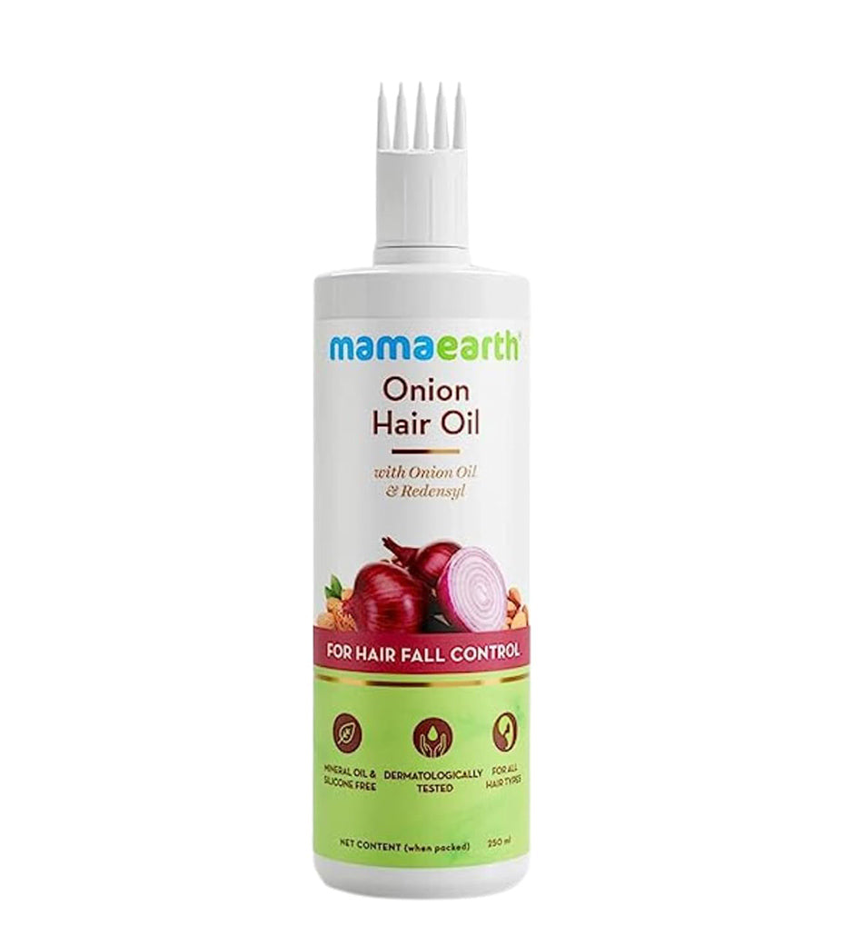 Mamaearth Onion Hair Oil with Onion & Redensyl