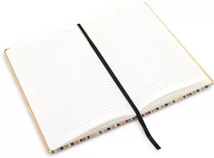 PARKER Pin Stripe Diary Combo with Jotter Standard | Chrome Trim |Orange Body Color| Ball Pen (Pack of 2, Ink Color - Blue)