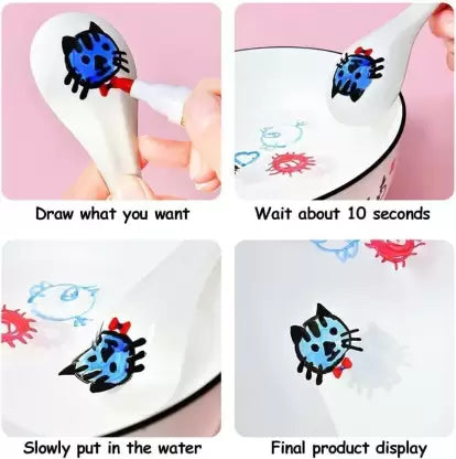 GiftsTown Markers Marker Ink (Pack of 8, Ink Color - Multicolor)