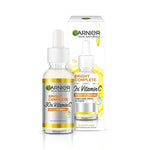 Garnier Skin Naturals, Bright Complete 30X Vitamin C Booster Face Serum, Increases Skin's Glow Instantly and Reduces Spots Overtime, with 2% Niacinamide + 0.5% Salicylic Acid, for Men & Women, 30 ml