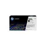 HP 507A Black LaserJet Toner Cartridge, CE400A
