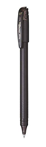 Pentel Energel - 0.7mm - Roller Gel Pen Set - Pack of 5 (Black)