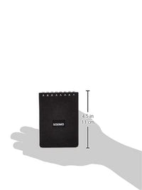 Solimo Wirebound Pocket Size Notebook, A7 Size, 90 Pages,Single Ruled, 70 GSM Paper