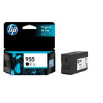 HP 955 Black 1000 Pages 23.5ml Printer Cartridge, L0S60AA