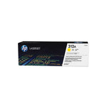 HP 312A Yellow LaserJet Toner Cartridge, CF382A