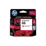 HP 46 Tri-color Original Ink Advantage Cartridge, CZ638AA