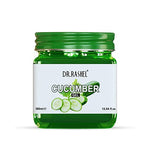 DR.RASHEL Cucumber Gel For Men & Women For Moisturizing And Glowing Skin Enrich With Natural Extract of Cucumber | Parabens, SLS, Silicones & Colour Free (380ml)