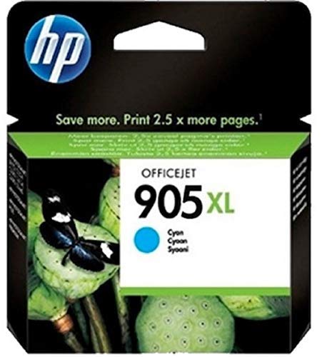 Hp 905XL Cyan Ink Cartridge T6M05C (T6M05AA) 905XL