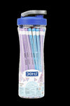 DOMS Zoom Triangle Pencil 50 Pcs Sipper, Black