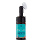 Pilgrim Korean Volcanic Lava Ash Foaming Face Wash with Built In Brush for Deep Cleansing | Korean Skin Care Products | 100% Safe on All Skin Types | For Men & Women | SLS & Paraben Free | 120 ml