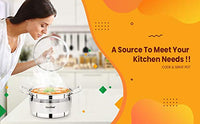 GREENCHEF Stainless Steel Cook and Serve Set (Silver)