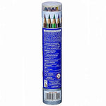 DOMS 12 Colour Pencils 3mm - 12 Colours (Silver & Gold Shade Free Inside) - Soft Wood Hexagonal Colour Pencils
