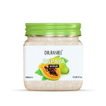 DR.RASHEL Papaya Scrub, Aloe Vera Gel & Almond Cream For Face & Body (380 Ml Each) Pack of 3