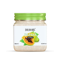 DR.RASHEL Papaya Scrub, Aloe Vera Gel & Almond Cream For Face & Body (380 Ml Each) Pack of 3