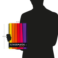 Classmate Pulse Spiral Notebook - Single line, 300 Pages, Wiro, 240mm x 180 mm