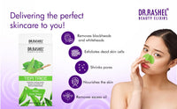 DR.Rashel Nose Pore Strips For Pore Cleansing | Deep Cleansing Nose Strips For Instant And Painless Blackheads Removal | Deep Purifying Blackhead Remover Strips for Nose | 10 PCS (Tea Tree)