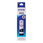 Epson 003 65 ml for EcoTank L1110/L3100/L3101/L3110/L3115/L3116/L3150/L3151/L3152/L3156/L5190 Black Ink Bottle