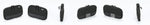 MEDICINEKING Perfect Pouch for Keeping Your pens, Pencils, and Small Accessories neatly Arranged Pack of 1 (Black)